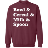 Tasty Cereal Recipe Bowl Milk Spoon