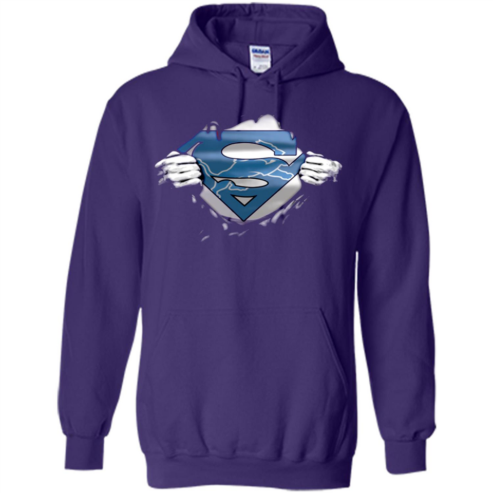 Detroit Lions And Superman Fans - Hoodie