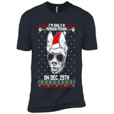 Morning Person Pharaoh Hound Funny Xmas - Premium Short Sleeve T-Shirt