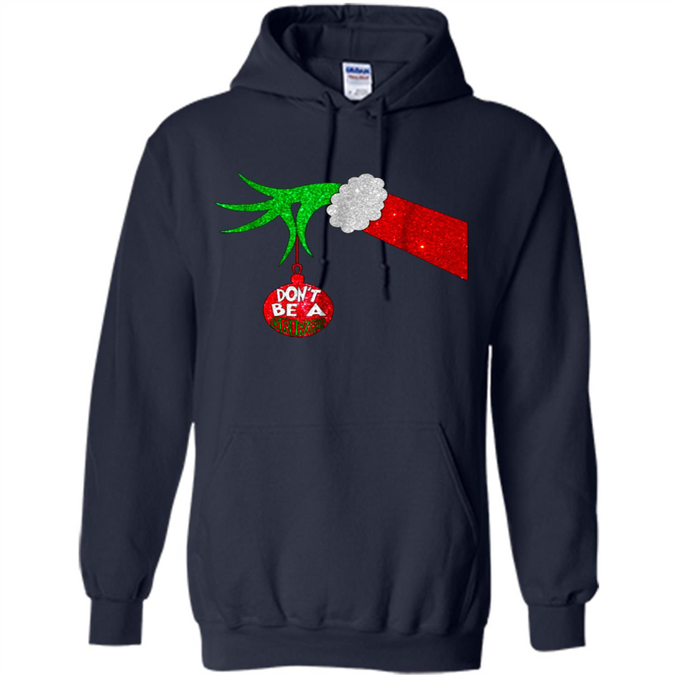GRINCH HAND HOLDING CHRISTMAS ORNAMENT - DON'T BE A GRINCH PINGPONG