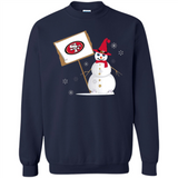 San Francisco 49ers Snowman Funny
