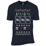 Scientific christmas ugly sweater - Premium Short Sleeve T-Shirt