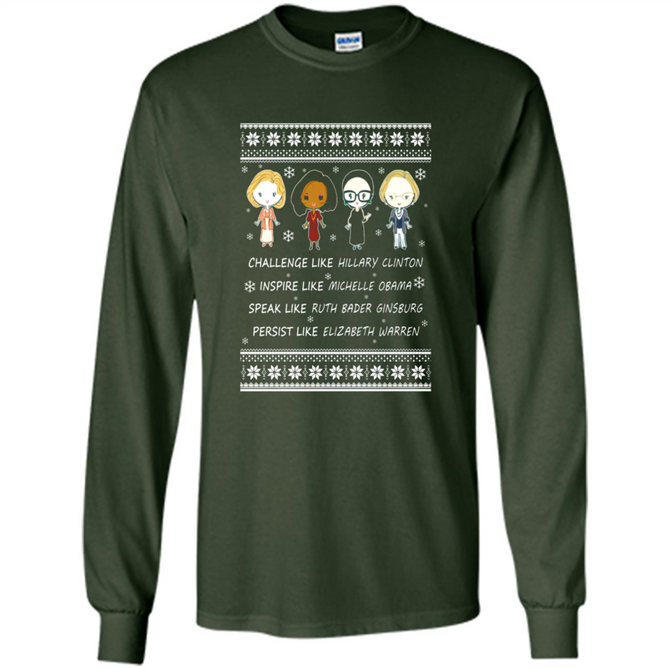 Nasty Women Michelle Hillary Warren Bader Christmas PINGPONG