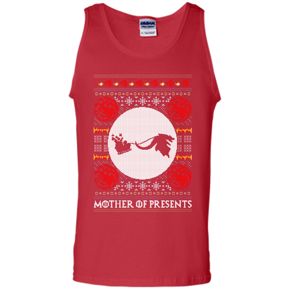Mother Of Presents – Game of Thrones ugly christmas sweater - Tank Top