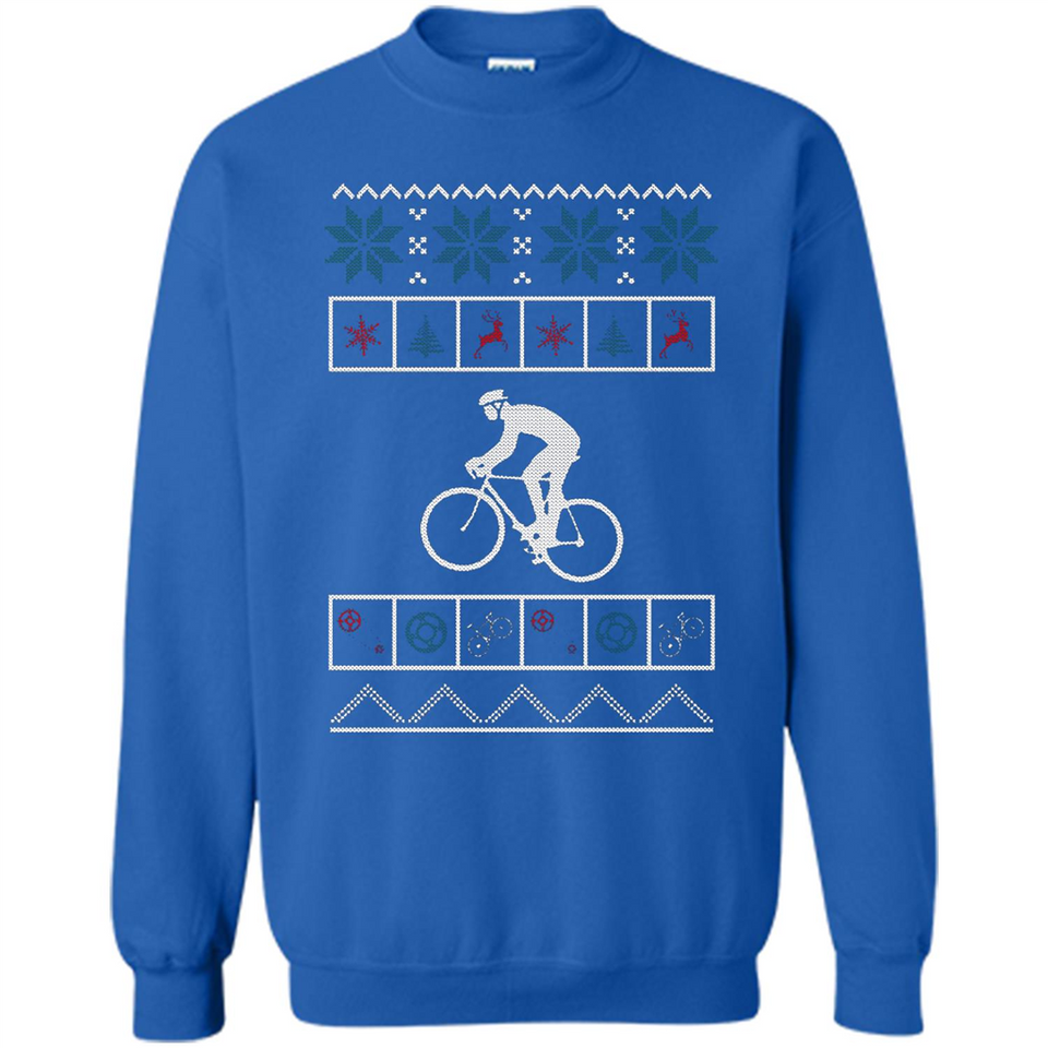 Christmas Ugly Sweater Cycling - Ugly Christmas Sweater - Sweatshirt