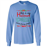 This My Movies Hallmark-Christmas Loves Is T-Shirt - Long Sleeve T-Shirt