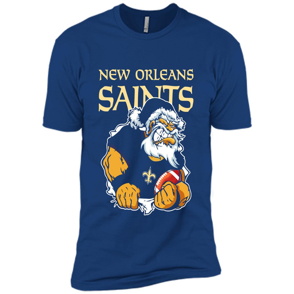 Grumpy Santa Claus New Orleans Saints Football Team PINGPONG