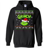 The Grinch Face Christmas - Hoodie