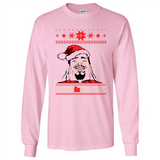 Home Malone Christmas Sweater PINGPONG - Long Sleeve T-Shirt