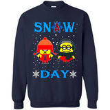 Snow Day Shirt For Los Angeles Angels Vs Minion Fans pingpong