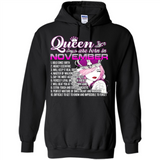 Queens Are Born In November Vintage Birthday