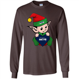 Seattle Seahawks ELF Elves Grinch Santa Claus