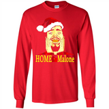 Home Malone Shirt Post Malone Christmas Sweatshirt - Long Sleeve T-Shirt