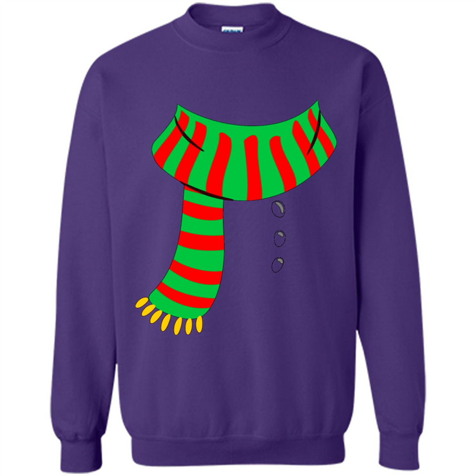 Snowman Scarf Costume T-shirt Christmas