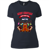 Seattle Seahawks NFL Reindeer Funny Merry Christmas And Happy New Year