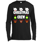 Christmas Crew Gifts Santa Elves Reindeer - Canvas Long Sleeve T-Shirt