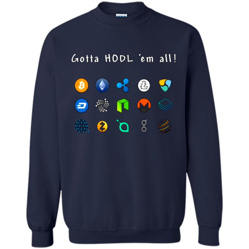 Ethereum Bitcoin Litecoin Gotta HODL em all Crypto PING PONG