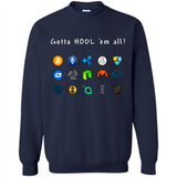 Ethereum Bitcoin Litecoin Gotta HODL em all Crypto PING PONG