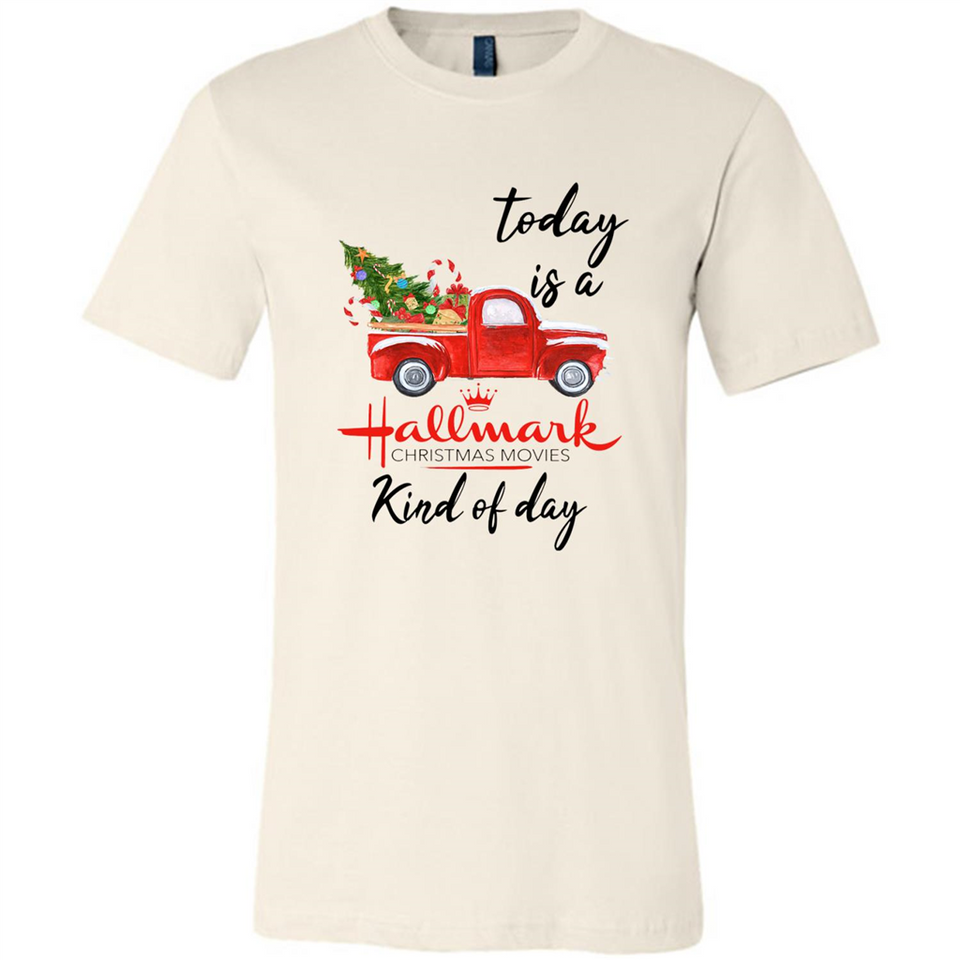 Today is A Hallmark Christmas Movies Kind of Day Sweatshirt - Canvas Unisex T-Shirt