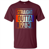 Retro Straight Outta 1983 35 Years Old - Shirt