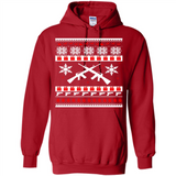 Rifle I Want Rifle Guns For Christmas ugly - Hoodie