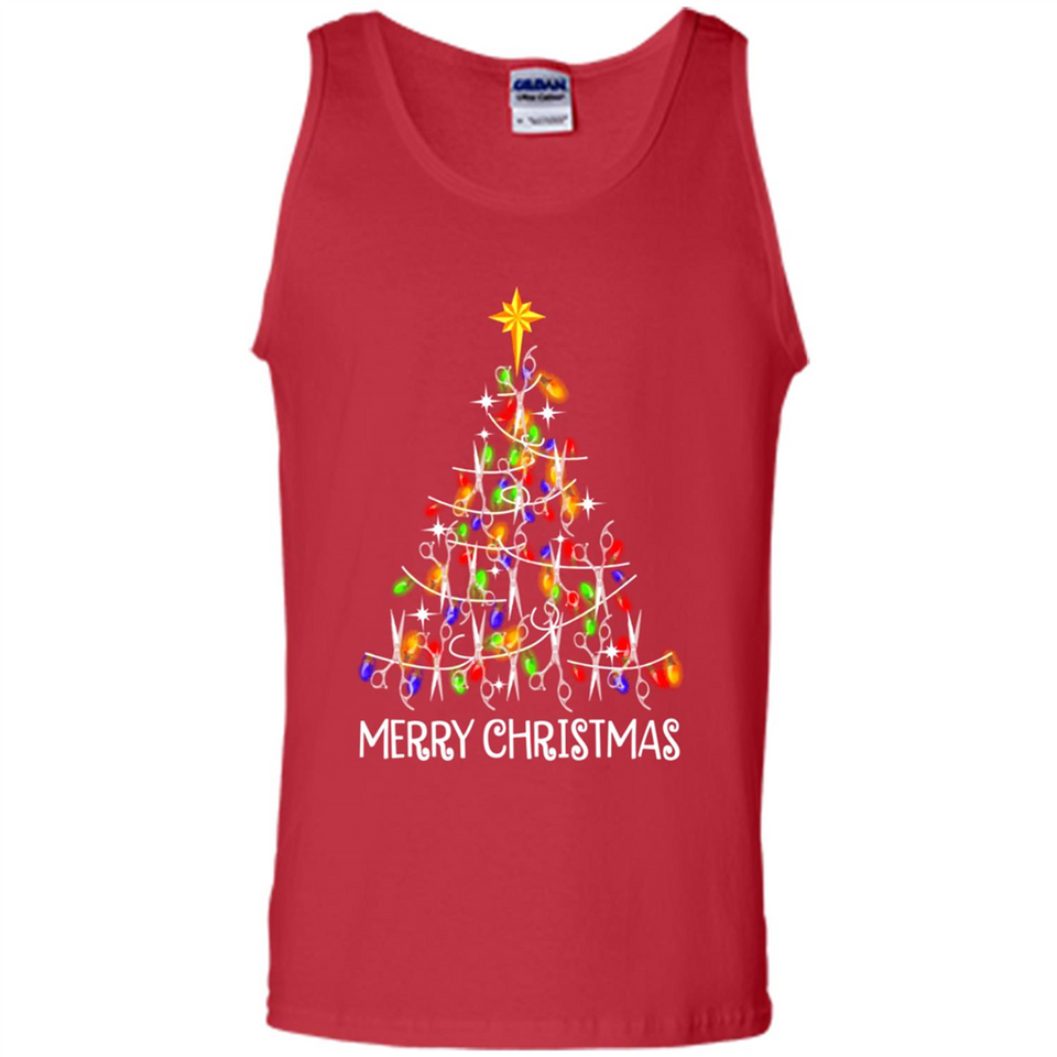 Hairstylist Merry Christmas Hairstylist Scissors Christmas Tree PING PONG