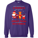 Never Underestimate A December Woman Watches Hallmark Movies Sweatshirt - Sweatshirt