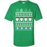 Ugly Merry Christmas Tree Santa Snowflakes