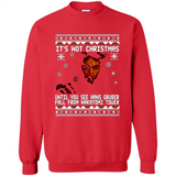 It's Not Christmas Until You See Hans Gruber Fall Ugly Christmas PINGPONG