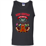 New York Jets NFL Reindeer Funny Merry Christmas And Happy New Year