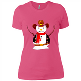 Snowman Cowboy Merry Christmas Xmas