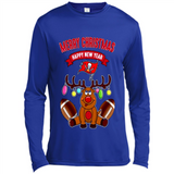 Tampa Bay Buccaneers NFL Reindeer Funny Merry Christmas And Happy New Year