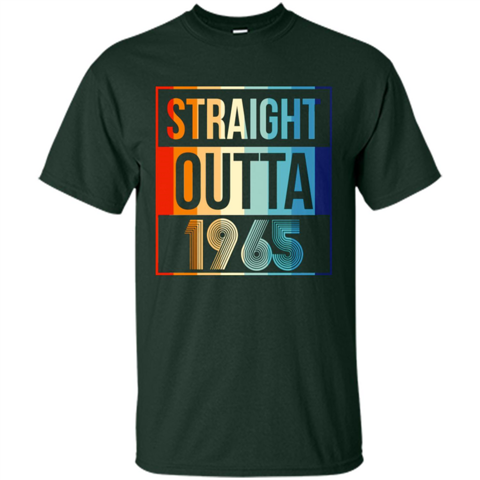 Retro Straight Outta 1965 53 Years Old - Shirt