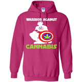 warrior against cannabis - Hoodie