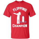 Water Bottle Flipping Tshirt Dabbing Flipping Champion - Shirt