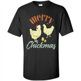 Christmas Chicken Vintage Shirt Funny Santa Hen Farmer Lover - Shirt
