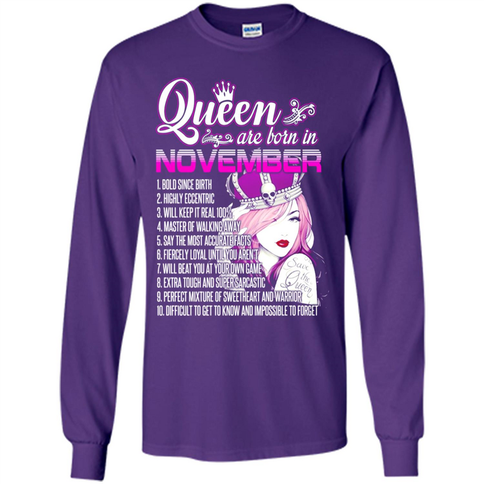 Queens Are Born In November Vintage Birthday