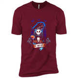 Carolina Panthers Halloween The Nightmare Before Christmas - Premium Short Sleeve T-Shirt