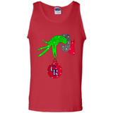GRINCH HAND HOLDING COLORADO ROCKIES GLITTER CHRISTMAS PINGPONG