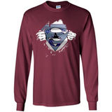 Vancouver Canucks And Superman Fans - Long Sleeve T-Shirt