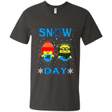 Snow Day Shirt For Carolina Panthers Vs Minion Fans pingpong