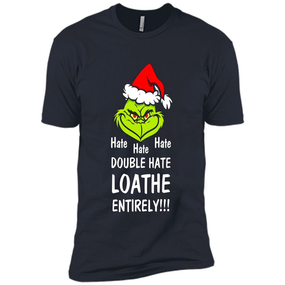 Mr Grinch hate hate hate double hate loathe entirely sweater PINGPONG
