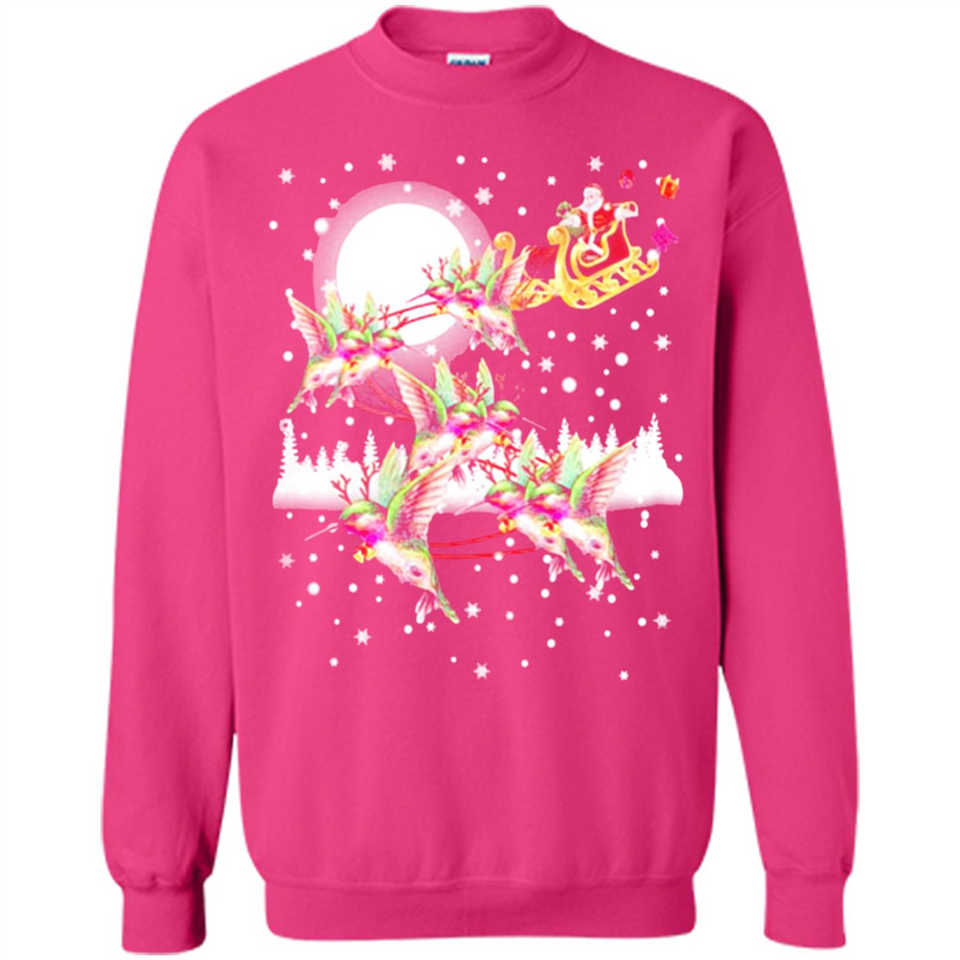 Hummingbird Santa Sleigh - Sweatshirt