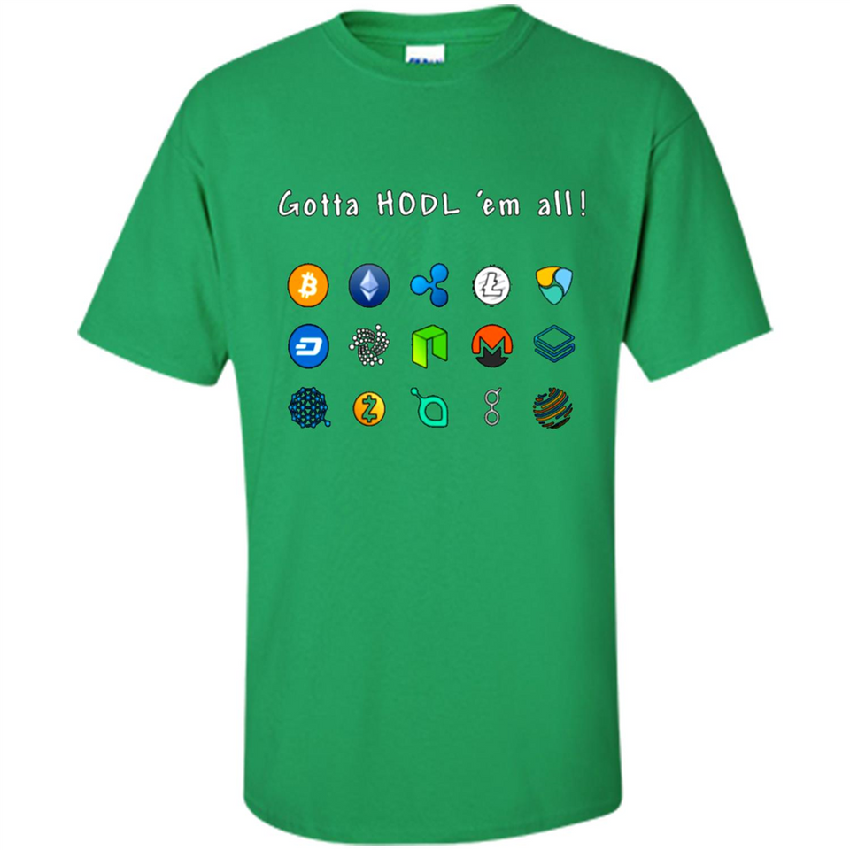 Ethereum Bitcoin Litecoin Gotta HODL em all Crypto PING PONG