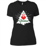 This Guy Loves Christmas Shirt - Ladies' Boyfriend T-Shirt
