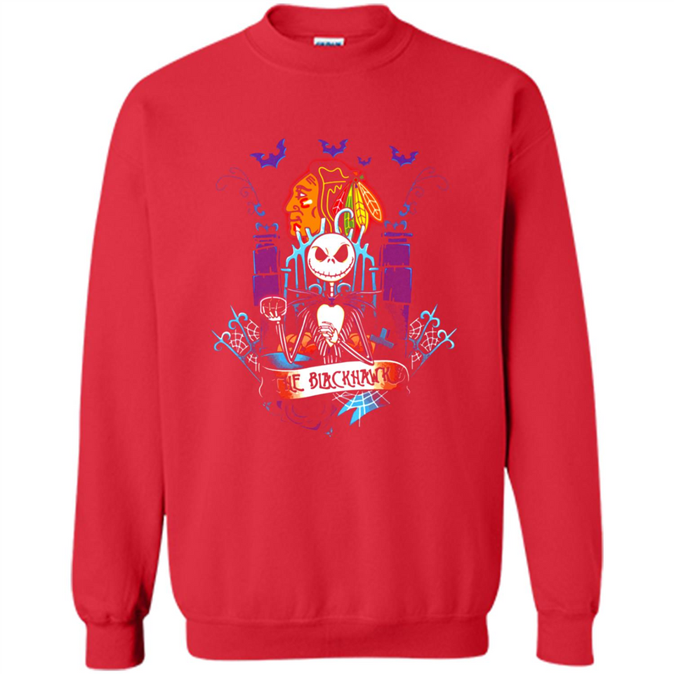 Chicago Blackhawks Halloween The Nightmare Before Christmas - Sweatshirt