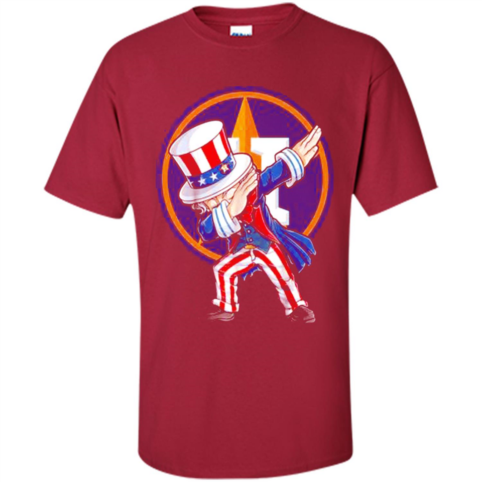 MLB HOUSTON ASTROS UNCLE SAM DABBING INDEPENDENCE DAY