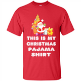 This is My Christmas Pajama Shirt - Santa Bear Tree Gift Tee