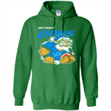 Grumpy Santa Claus Detroit Lions Football Team PINGPONG