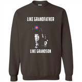 Chicago Cubs GrandFather Like GrandSon - Sweatshirt
